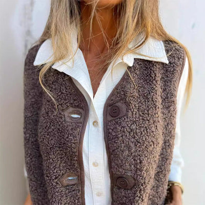 Clara | Cozy Sherpa Vest